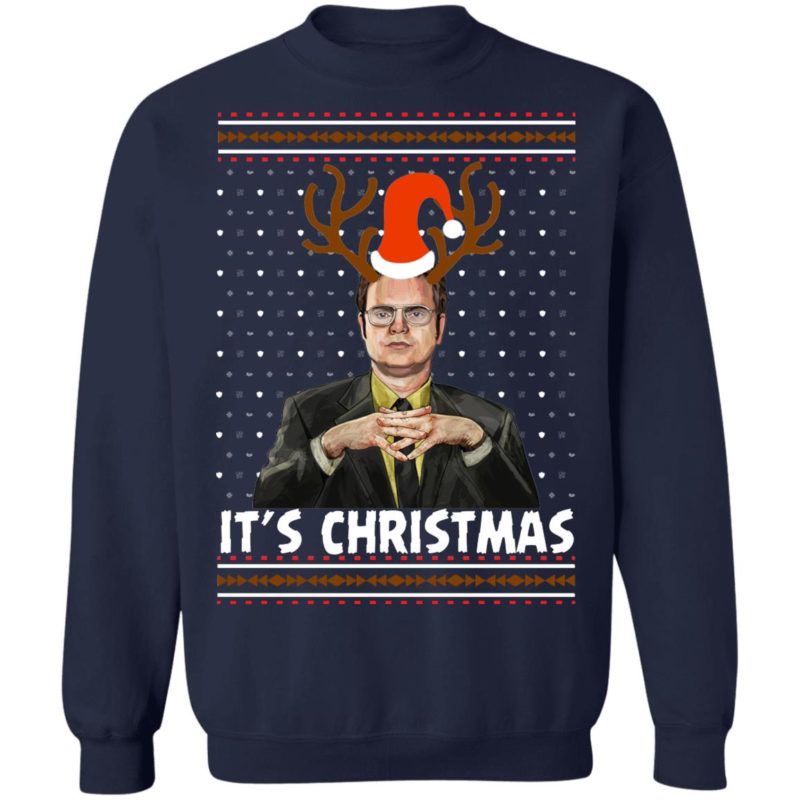 Dwight Schrute Its Christmas Ugly Sweater