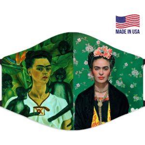 Frida Kahol Self Portrait Fine Art Reusable Face Mask