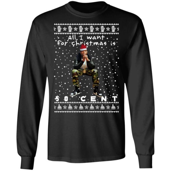 50 Cent Rapper Ugly Christmas Sweater