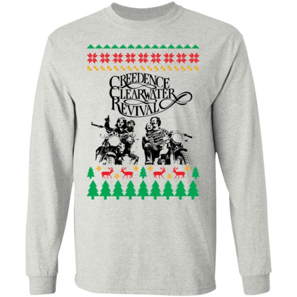 Creedence Clearwater Revival Band Ugly Christmas Sweater