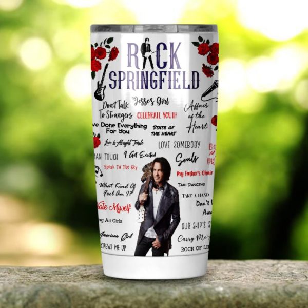 Rick Springfield Tumbler 20oz 30oz