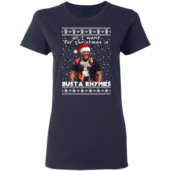 Busta Rhymes Rapper Ugly Christmas Sweater