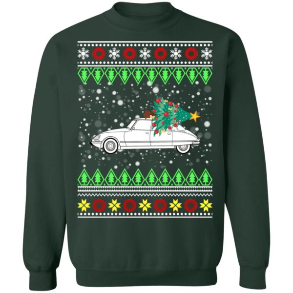 Citroen DS 23 EFI Classic Car Ugly Christmas Sweater