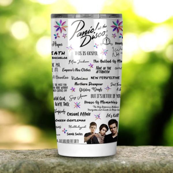 Panic At The Disco Tumbler 20oz 30oz