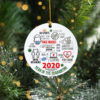 2020 To Do During Coronavirus Outbreak Tree Decoration Christmas Ornament