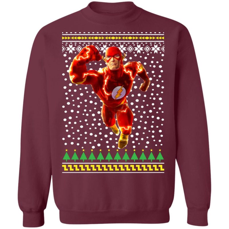 Flash Run Ugly Christmas Sweater