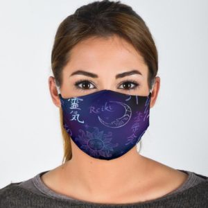 Reiki Symbol Healing Reusable Face Mask