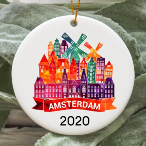 Amsterdam City 2020 Christmas Tree Ornament