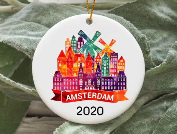 Amsterdam City 2020 Christmas Tree Ornament
