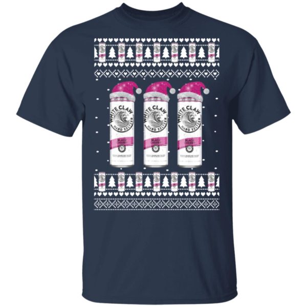 Black Cherry White Claw Hard Seltzer Ugly Christmas Sweater