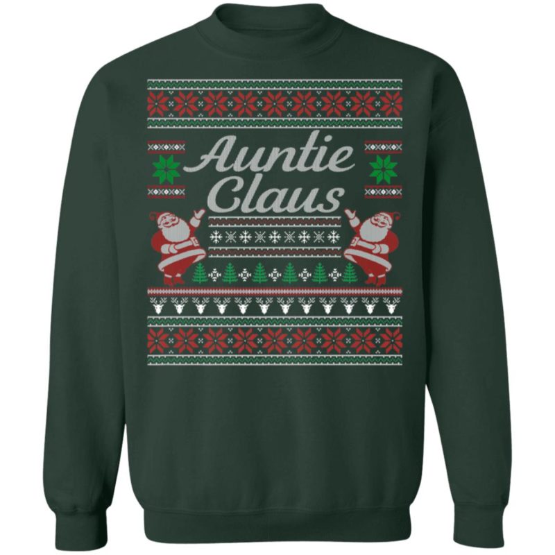 Auntie Claus Ugly Christmas Sweater