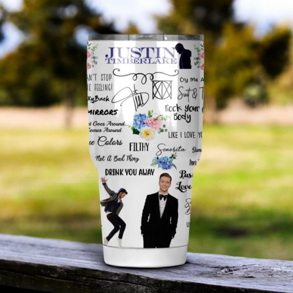 Justin Timberlake Tumbler 20oz 30oz