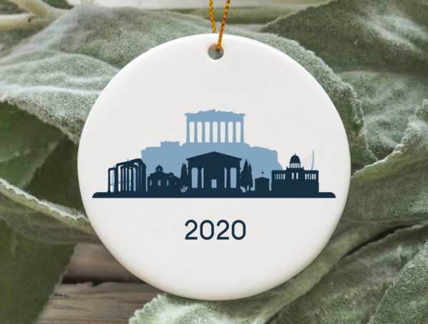 Athens City 2020 Christmas Tree Ornament