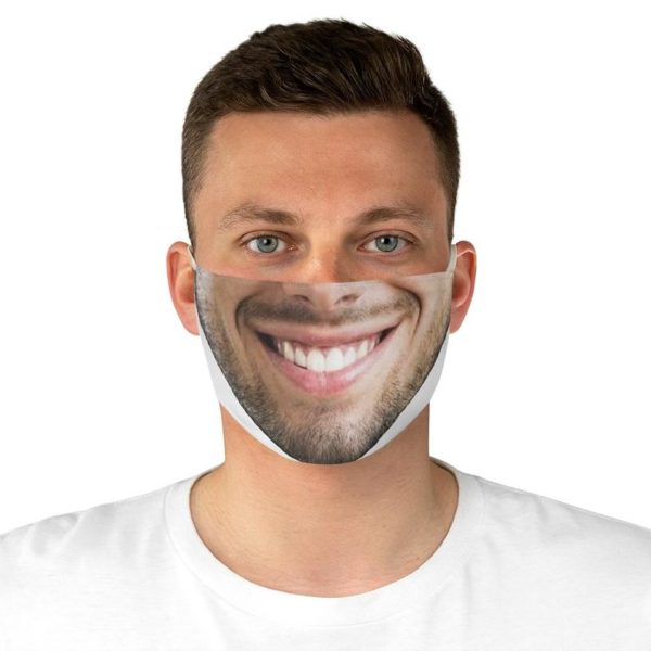 Man’s Smile Face Mask