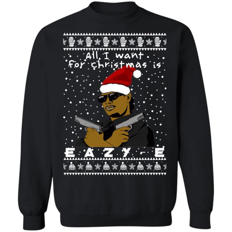 Eazy-E Rapper Ugly Christmas Sweater