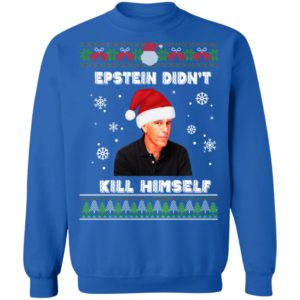 Epstein Didnt Kill Himself Ugly Christmas Sweater, Long Sleeve