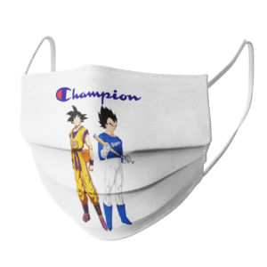 Goku los angeles lakers and vegeta los angeles dodgers champion face mask