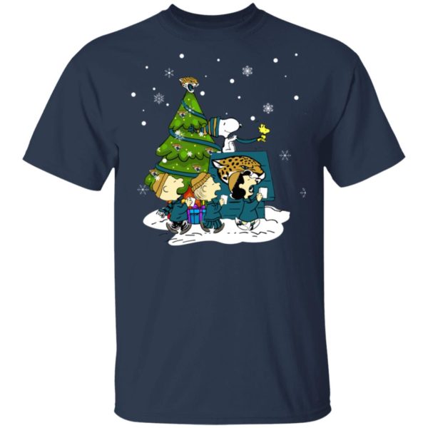 Snoopy The Peanuts Jacksonville Jaguars Christmas Sweater