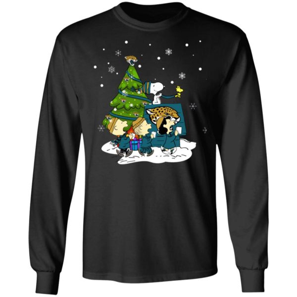 Snoopy The Peanuts Jacksonville Jaguars Christmas Sweater