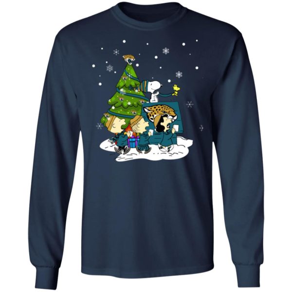 Snoopy The Peanuts Jacksonville Jaguars Christmas Sweater