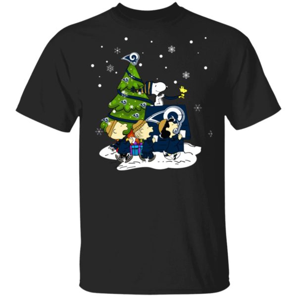 Snoopy The Peanuts Los Angeles Rams Christmas Sweater