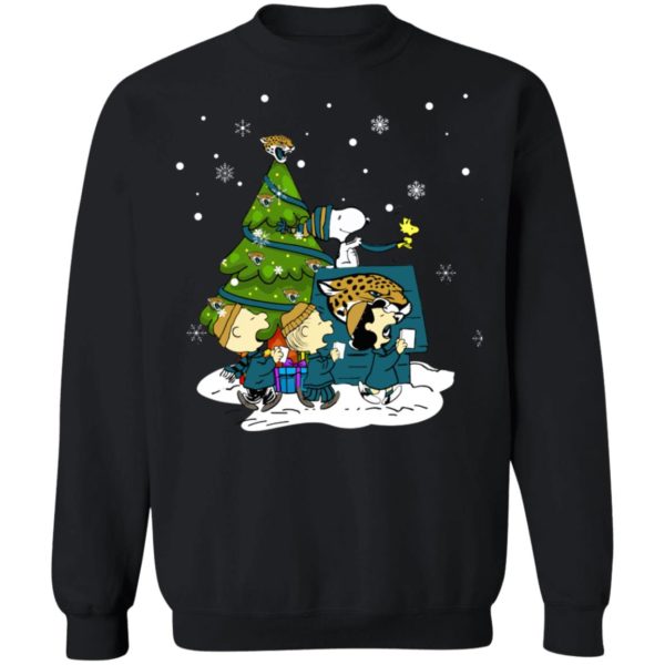 Snoopy The Peanuts Jacksonville Jaguars Christmas Sweater