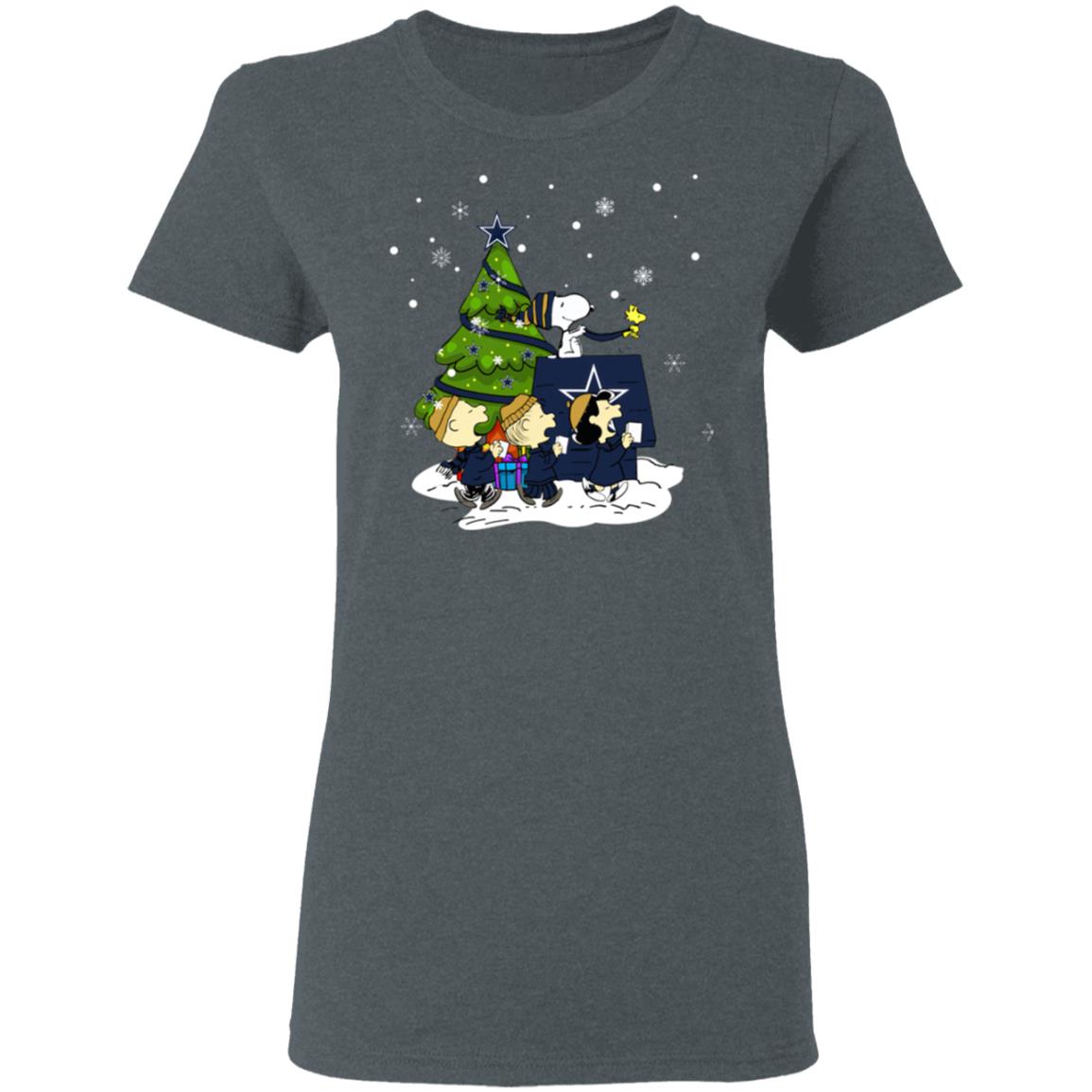 Snoopy Dallas Cowboys Christmas Shirt