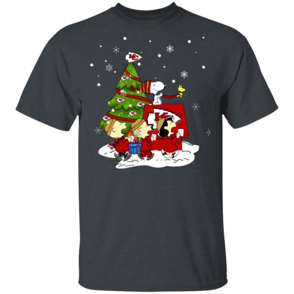 Snoopy The Peanuts Kansas City Chiefs Christmas Sweater