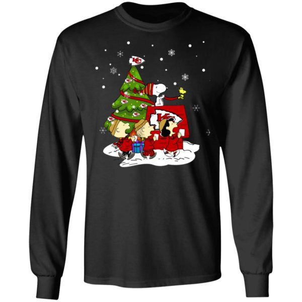 Snoopy The Peanuts Kansas City Chiefs Christmas Sweater