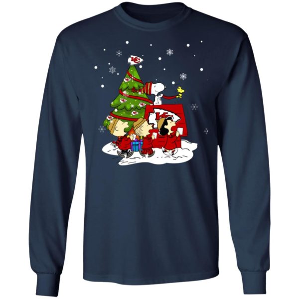 Snoopy The Peanuts Kansas City Chiefs Christmas Sweater