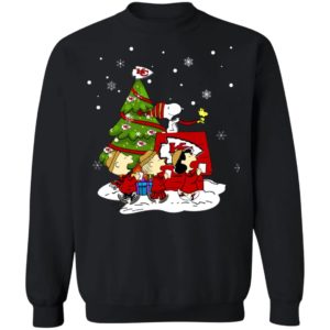 Snoopy The Peanuts Kansas City Chiefs Christmas Sweater