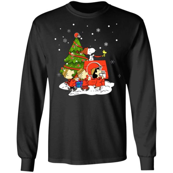 Snoopy The Peanuts Cleveland Browns Christmas Sweater