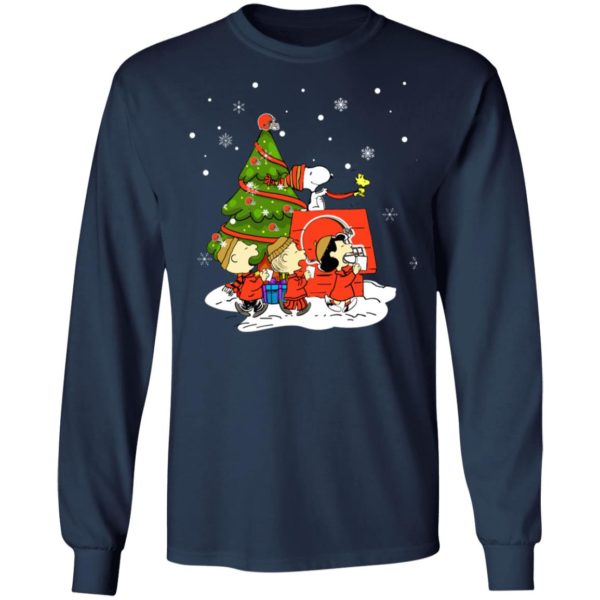 Snoopy The Peanuts Cleveland Browns Christmas Sweater