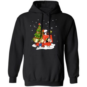 Snoopy The Peanuts Cleveland Browns Christmas Sweater