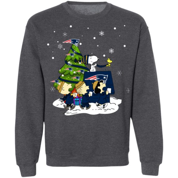 Snoopy The Peanuts New England Patriots Christmas Sweater