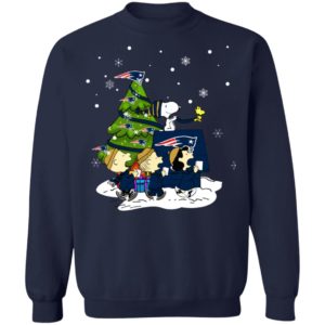 Snoopy The Peanuts New England Patriots Christmas Sweater