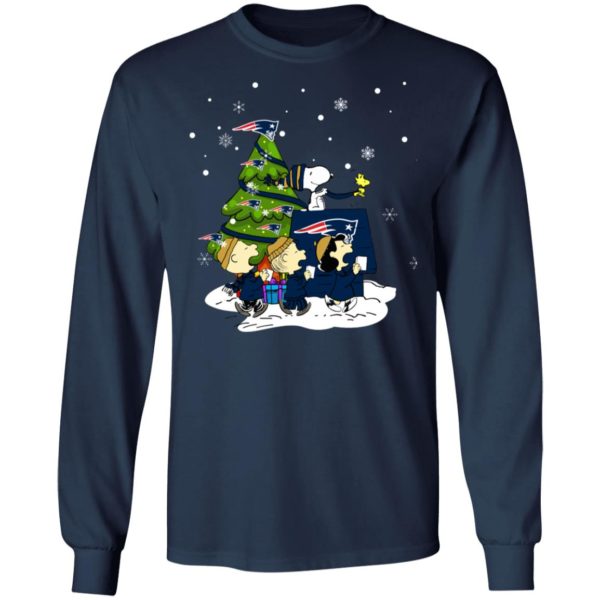 Snoopy The Peanuts New England Patriots Christmas Sweater