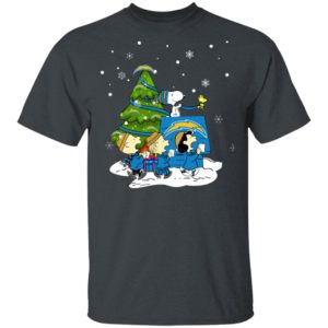 Snoopy The Peanuts Los Angeles Chargers Christmas Sweater