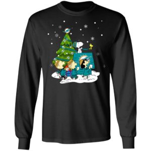 Snoopy The Peanuts Miami Dolphins Christmas Sweater