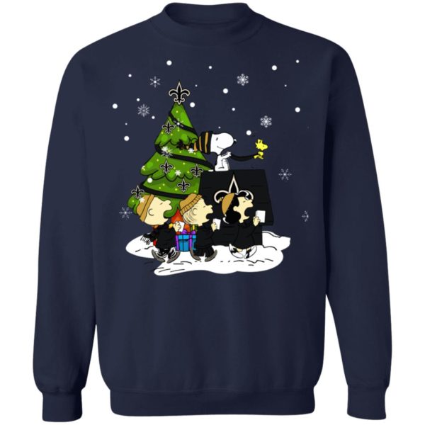 Snoopy The Peanuts New Orleans Saints Christmas Sweater