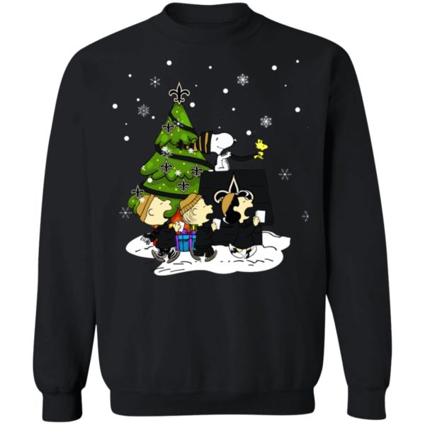 Snoopy The Peanuts New Orleans Saints Christmas Sweater