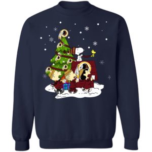 Snoopy The Peanuts Washington Redskins Christmas Sweater