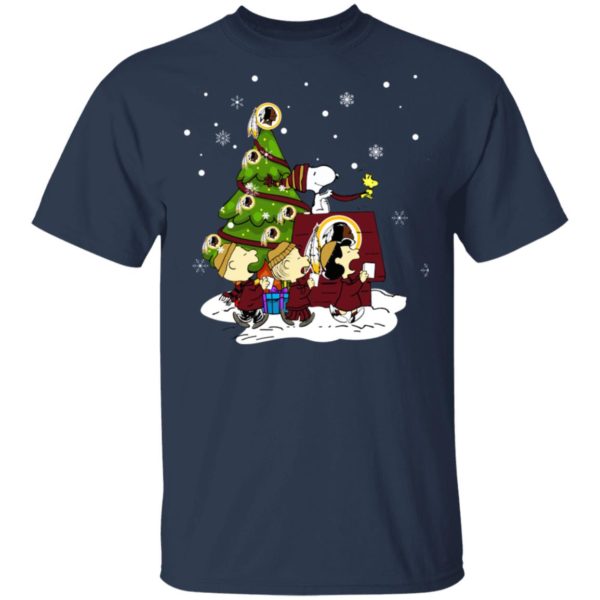 Snoopy The Peanuts Washington Redskins Christmas Sweater