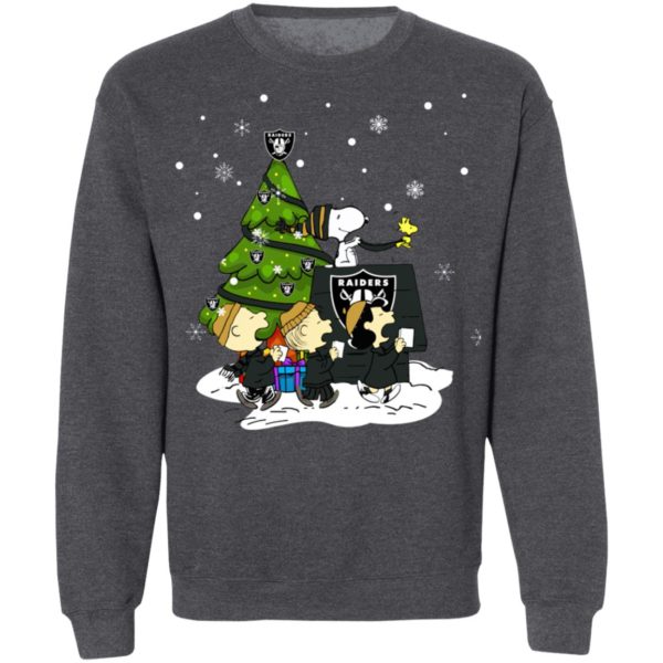 Snoopy The Peanuts Oakland Raiders Christmas Sweater