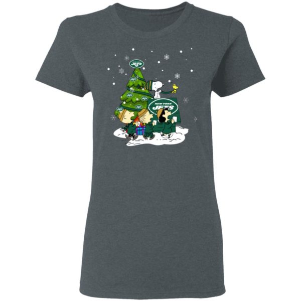 Snoopy The Peanuts New York Jets Christmas Sweater