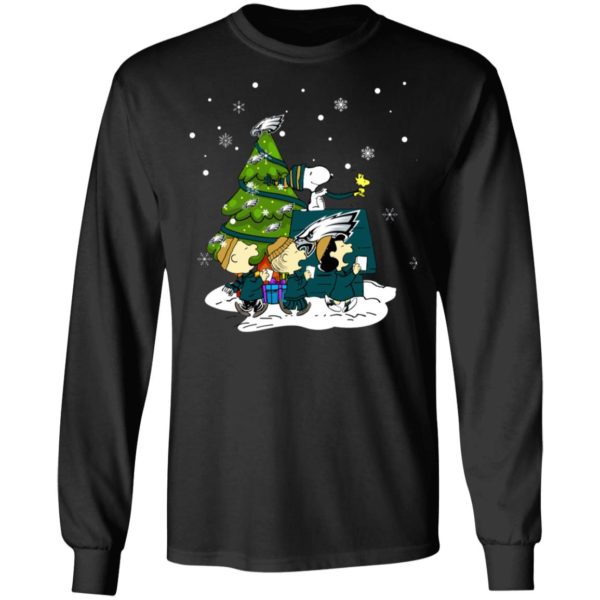 Snoopy The Peanuts Philadelphia Eagles Christmas Sweater