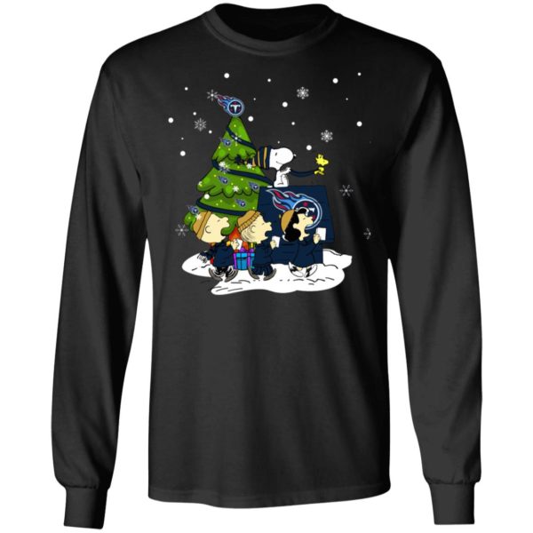 Snoopy The Peanuts Tennessee Titans Christmas Sweater