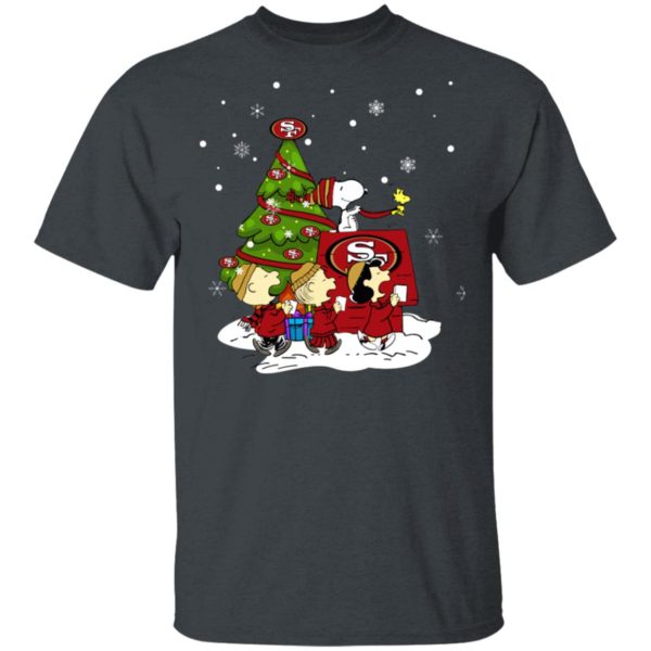 Snoopy The Peanuts San Francisco 49ers Christmas Sweater