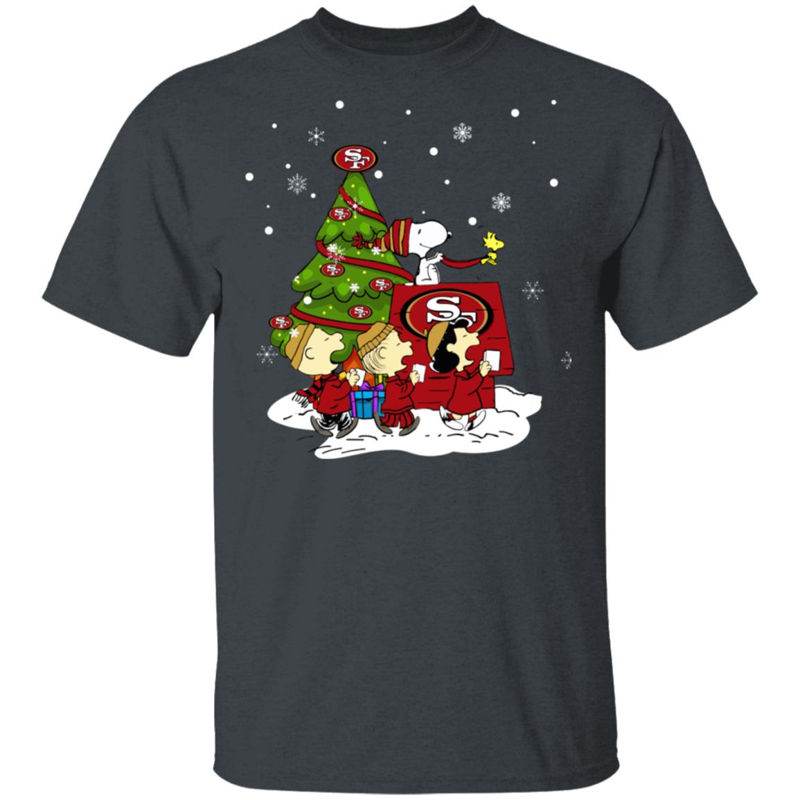 Snoopy the Peanuts san francisco 49ers Christmas sweater