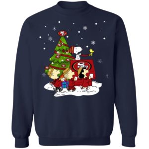 Snoopy The Peanuts San Francisco 49ers Christmas Sweater